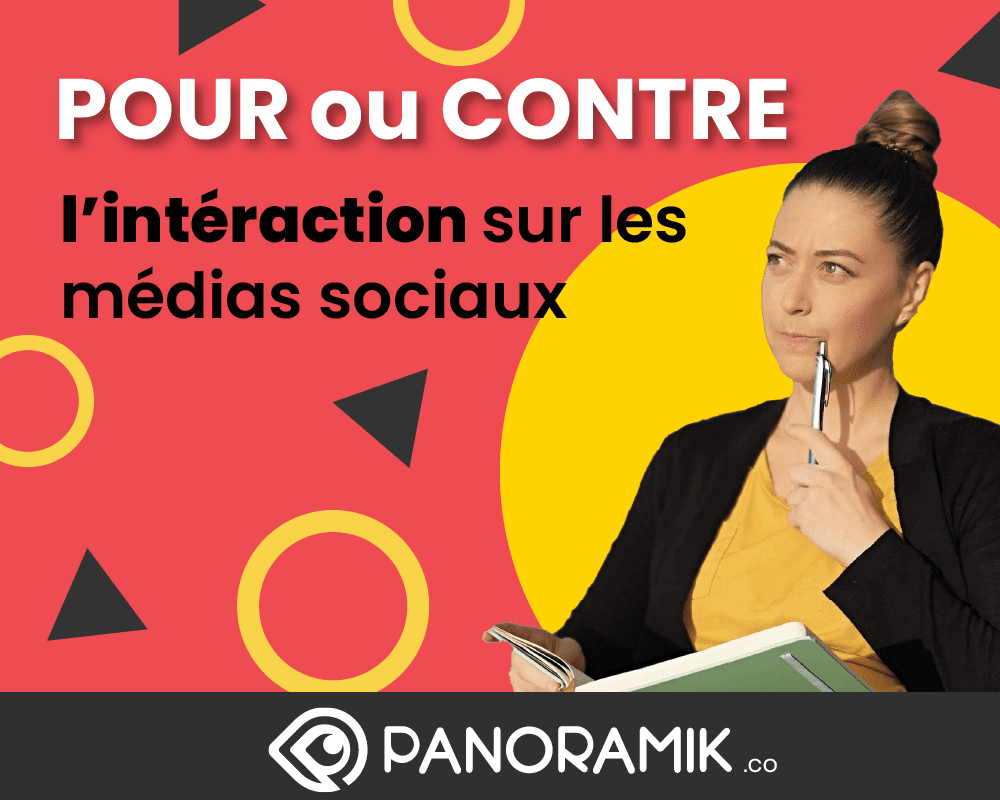 Pour ou contre : l'intéraction sur les réseaux sociaux